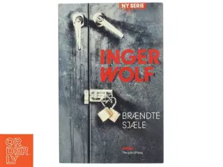 'Brændte sjæle: krimi' af Inger Wolf (bog)