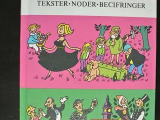 lystige viser 6 - noder, tekster, becifringer