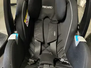 Recaro autostol og 2 baser 