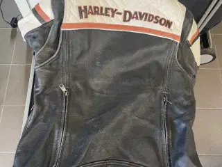 Harley Davidson dame læder jakke S/M