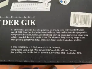 Året der gik 2004