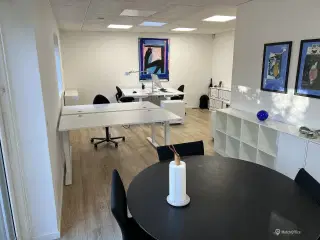 Åbent kontor til samlet leje – Aarhus C (op til 3 personer)