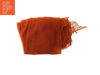 Orange tørklæde (str. 110x110 cm)