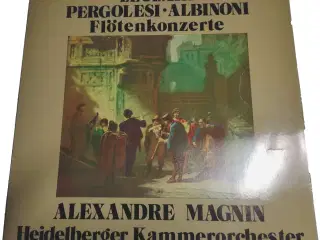 Flötemkonzerte Leclair etc - Magnin - LP vinyl