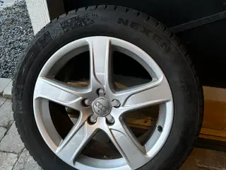 18” vinterdæk på Audi alufælge