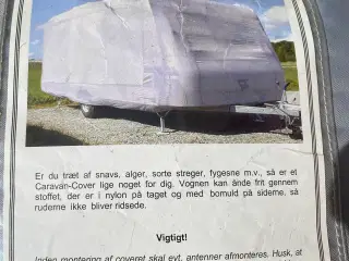 Camping caravan cover