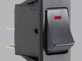 Kontakt rekt. 20 amp rød