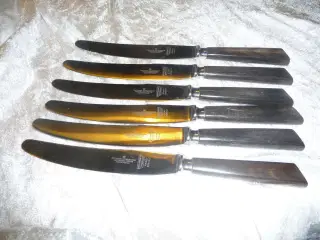 6 knive, fra Westall Richardson