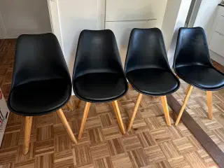 4x Spisebordsstole