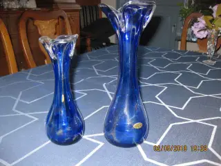 Blå vaser