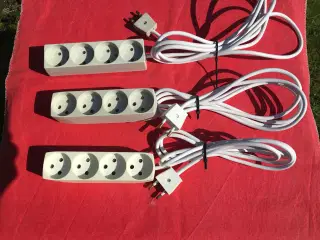 Stikdåser med 4 udtag