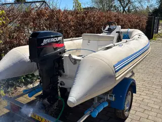 Ribbåd Grand S370 med 25 hk.