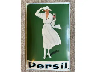 Flot Persil emaljeskilt 60x40 cm sælges
