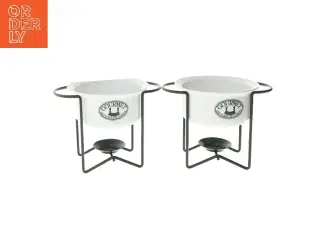 Eslau keramikskåle som sovsevarmere (str. Ø 17,5 cm højde 18,5 cm)