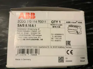 KNX 8 kanals relæmodul - ABB