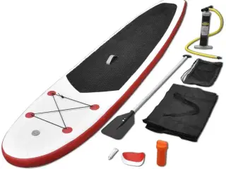 Paddleboard oppusteligt rød og hvid