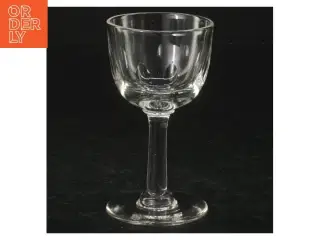 Vinglas med fod (str. H. 9,5 cm. ø. 5,5 cm)