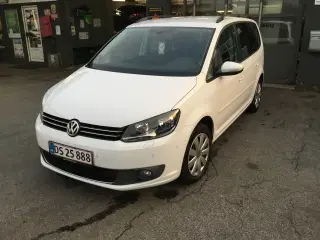 Vw touran 2.0 tdi 7personers træk 1500 kg dsg gear