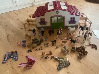 Schleich hestestald