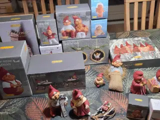 Klarborg nisser i forskellige udgaver 