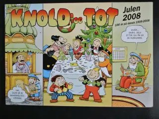 knold og tot julen 2008, Tegneserie