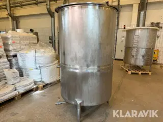 Rustfritstål tank