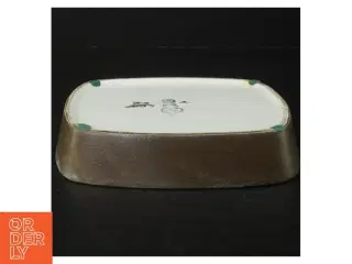 Dekorativ keramikfad fra Royal Copenhagen (str. 16,5 x 16,5 cm)