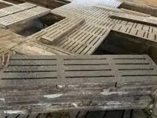 - - - Spalter 0,50 x 1,7 m   4 stk.