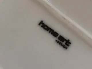 Home art rektangel frokost tallerken 