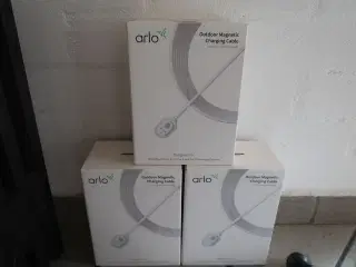 3 stk. Arlo Outdoor Magnetic Charging Cable
