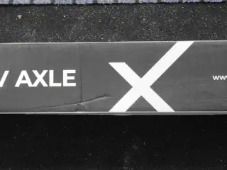 Trækaksler m/tilbehør samt bremse bakker til troml