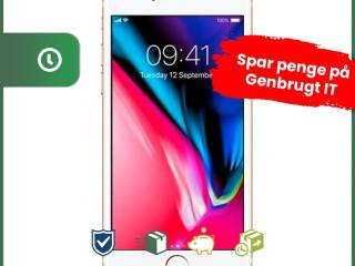 Apple iPhone 8 256GB (Guld) - Grade B - mobiltelefon