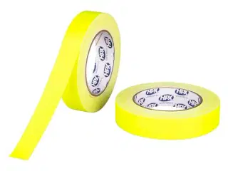 Gaffatape fluo yellow, 25mm x 25m