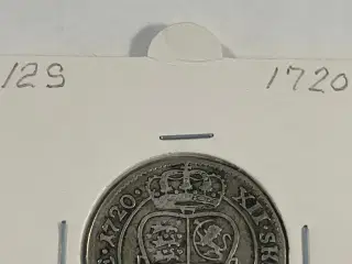 12 skilling 1720 Denmark