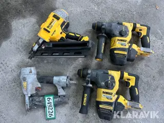 Slagboremaskiner og sømpistoler DeWalt Og Tjep