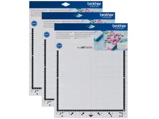 Brother ScanNCut skæremåtte - 3 pak - medium 12" - til SDX modellerne