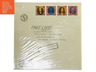 Free Live! LP Plade