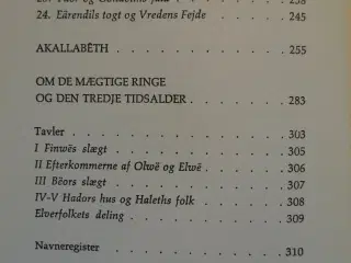 silmarillion , af j. r. r. tolkien, genre: fantasy