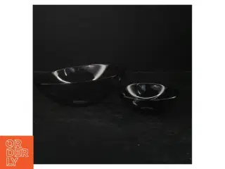 2 stk. dekorative skåle (str. Ø 19,5 cm og Ø 12 cm)