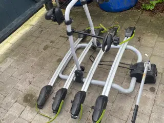 Cykel holder til 4 cykler med lygte bom 