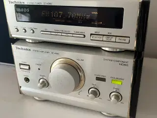 TECHNICS SE-HD60 -Mini-stereoanlæg TOP!! Kan sende