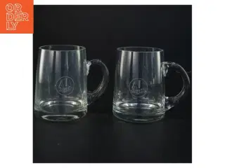 Glaskrus med logo (str. 12 x 9 cm)