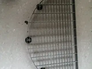 metal dørrist halvrund m fødder  