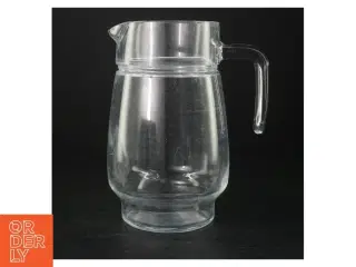 Glas kande (str. H. 20 cm)
