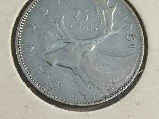 25 Cents Canada 1951