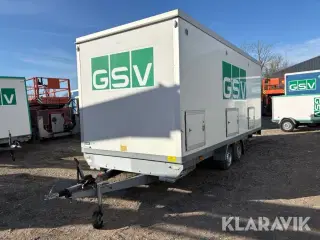 Badmobil 3 rum EuroWagon 2000kg