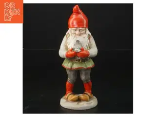 Keramisk nissefigur (str. 15x5,5 cm)