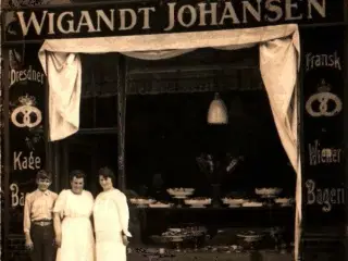 Wigandt Johansen - Blegdamsvej 42 - Fotokort u/n - Ubrugt