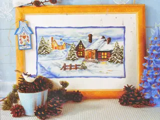 BRODERIKIT TILJULEBILLEDE - 40 X 26 CM.