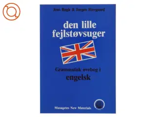 Den lille støvsuger: Grammatisk øvebog 1 i engelsk af Jens Bøgh og Jørgen Hovgaard (Bog)